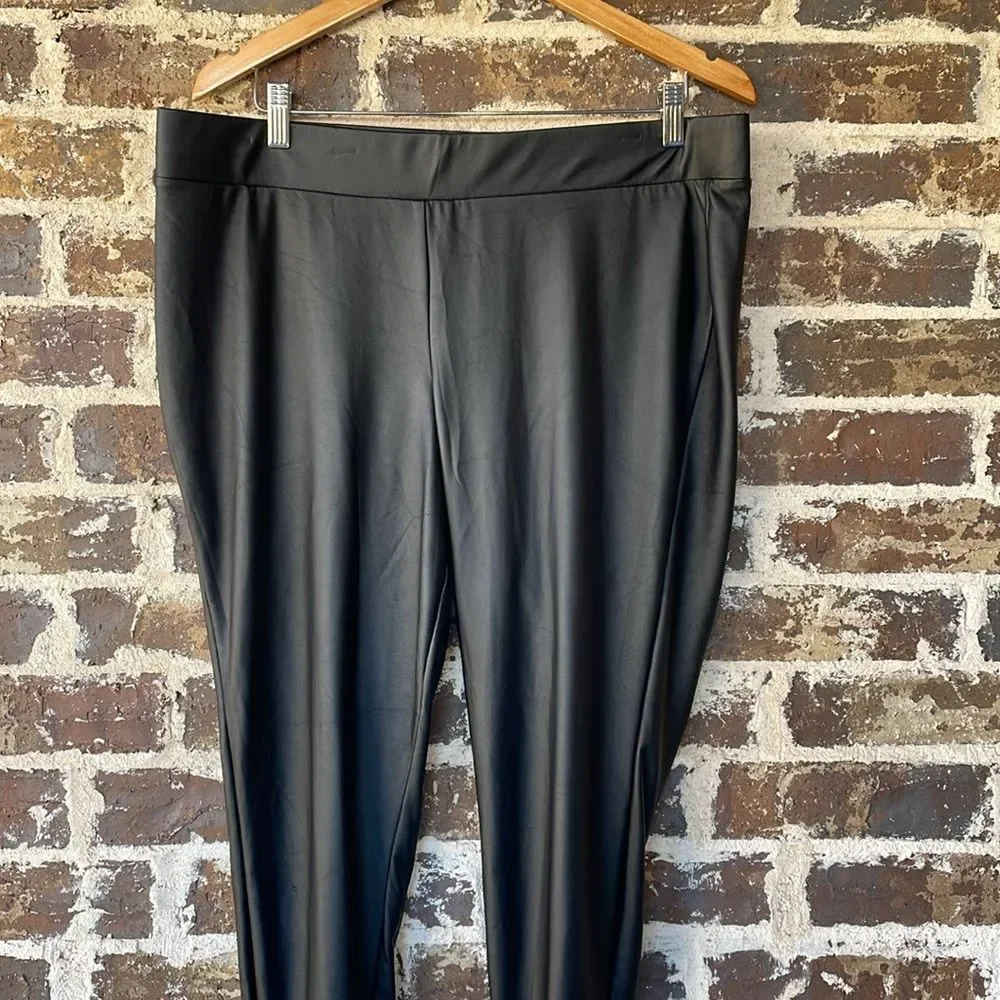 Torrid Full Length Signature Waist Faux Leather Legging 2X